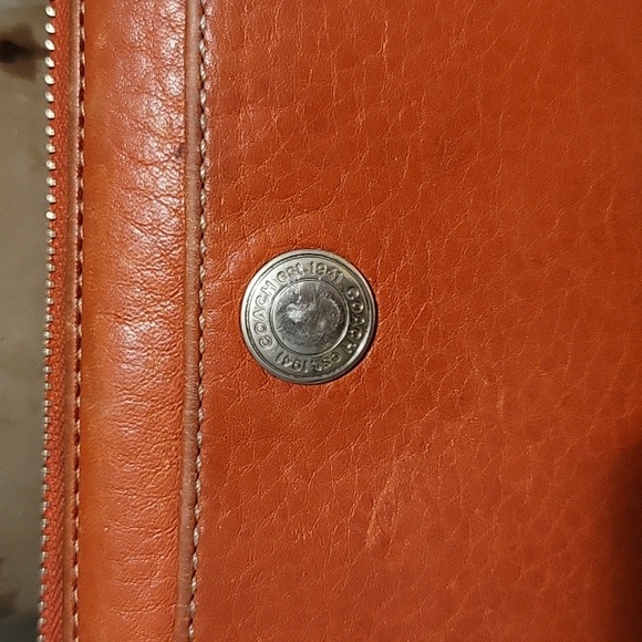 Vintage Coach CHELSEA Pebbled Leather Wallet - Picture 3 of 10